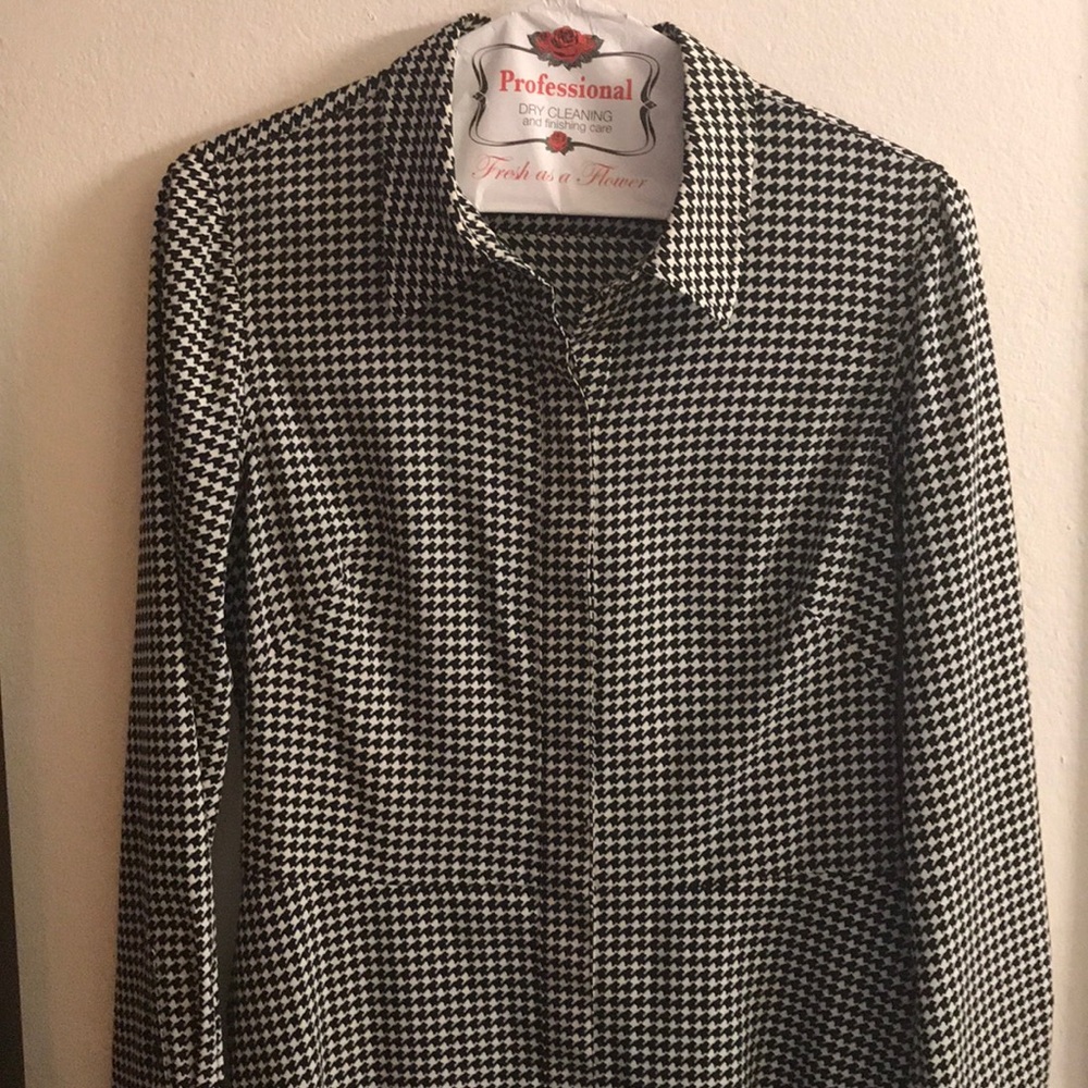 Ralph Lauren Houndstooth Mod Dress